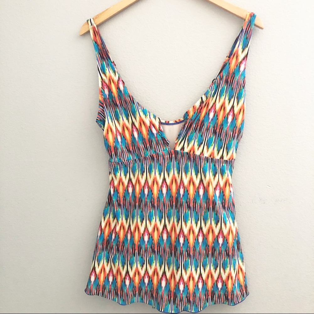 Sea & Sand Multicolored One-Piece Bathing Suit